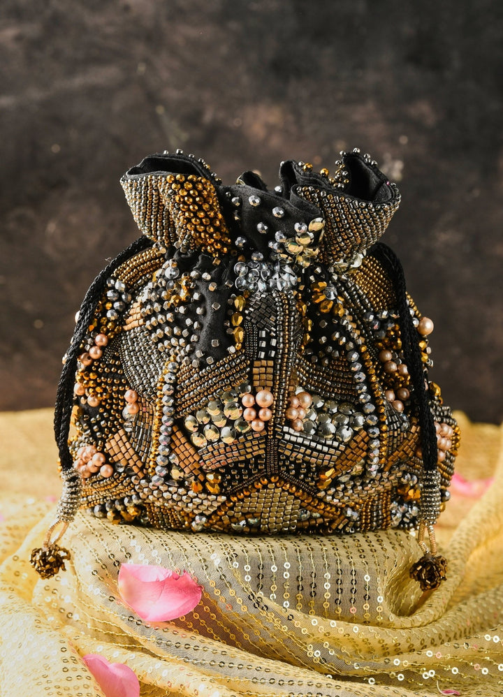 Jingle All Potli Bag The Purple Sack - Fabilicious Fashion