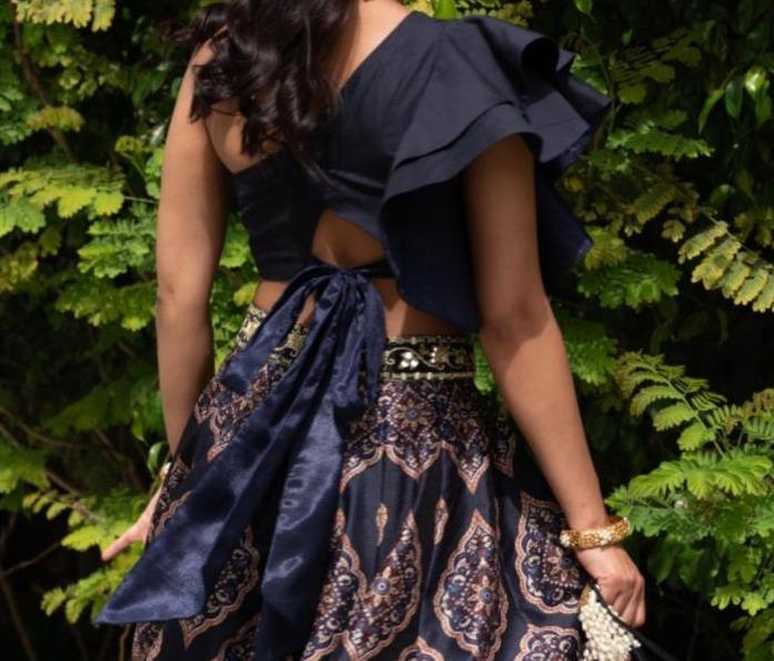 Kaya Printed Lehenga Set Rashika Sharma - Fabilicious Fashion
