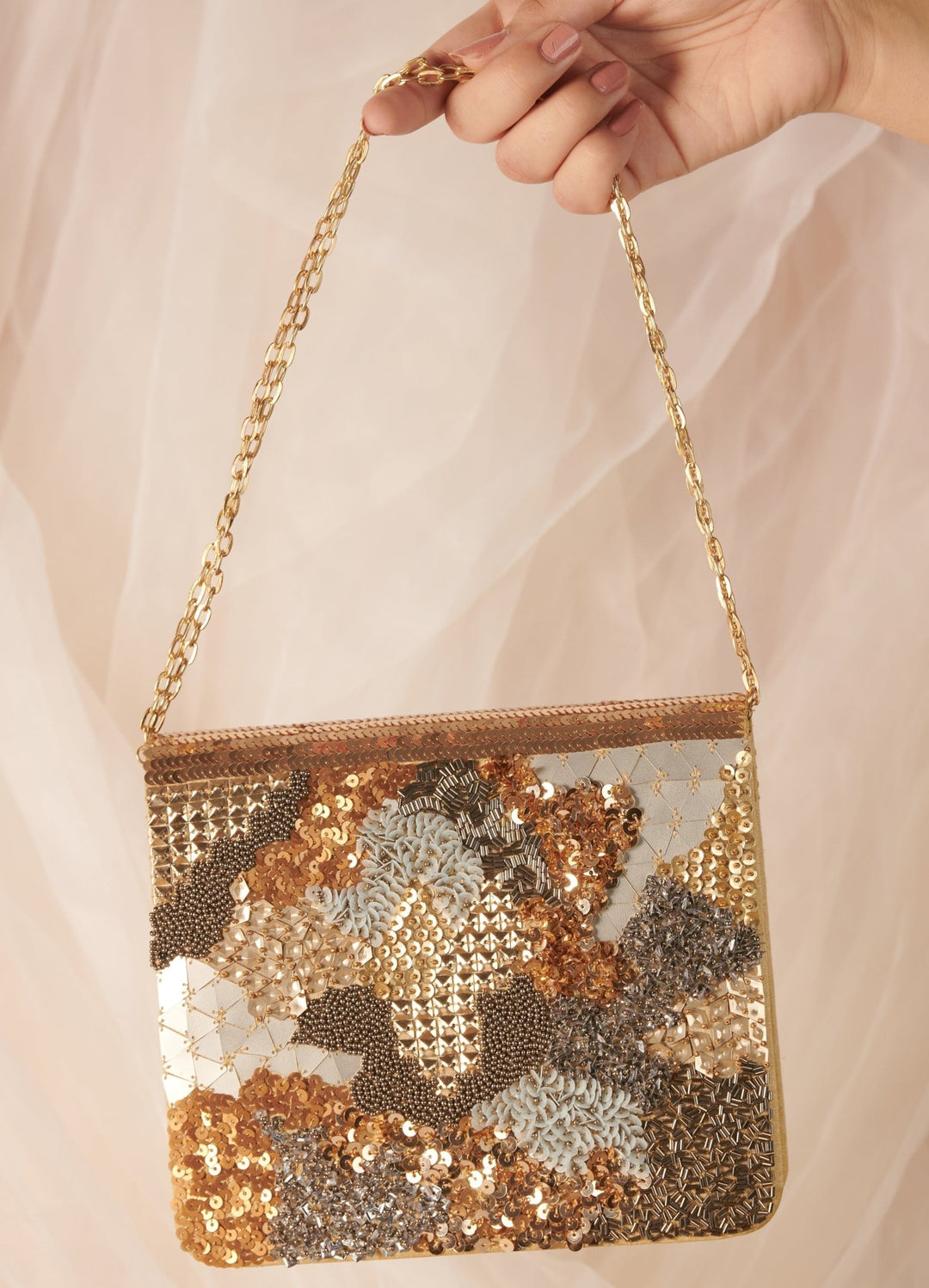 Magnifique Clutch The Purple Sack - Fabilicious Fashion