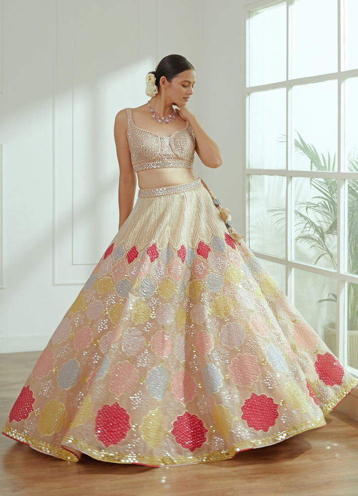 Mia Multicolour Lehenga Set Studio Iris - Fabilicious Fashion