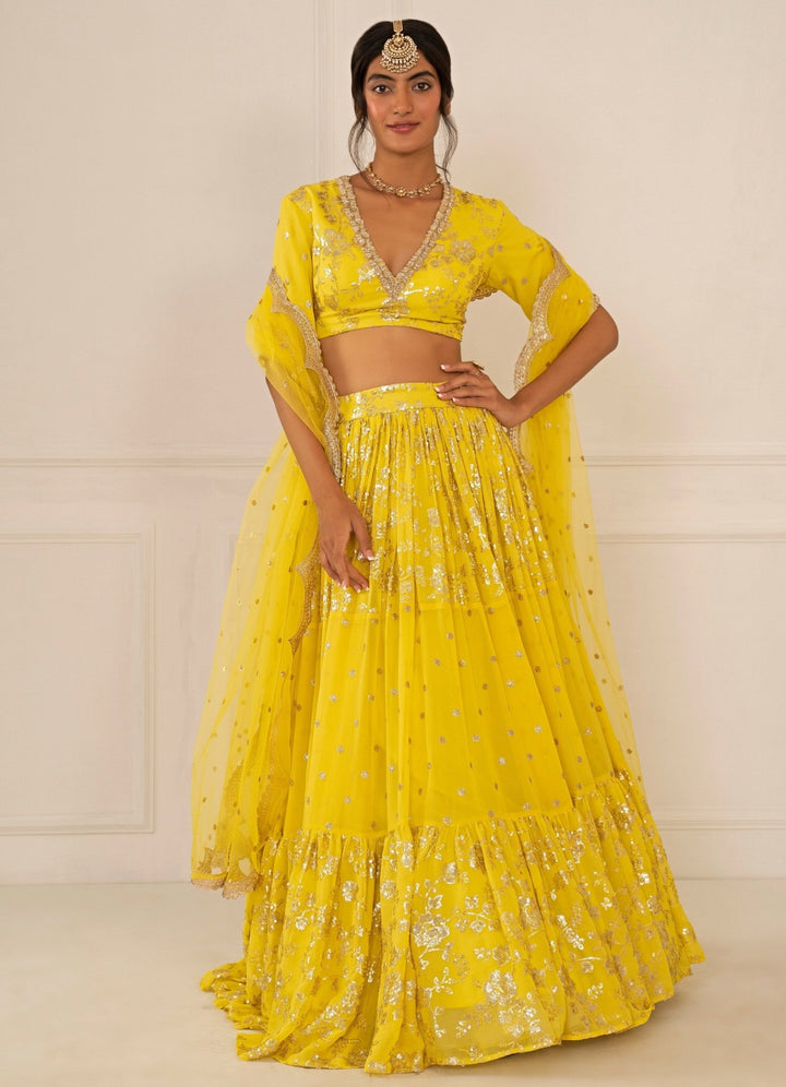 Nargis Lehenga Set Studio Iris - Fabilicious Fashion