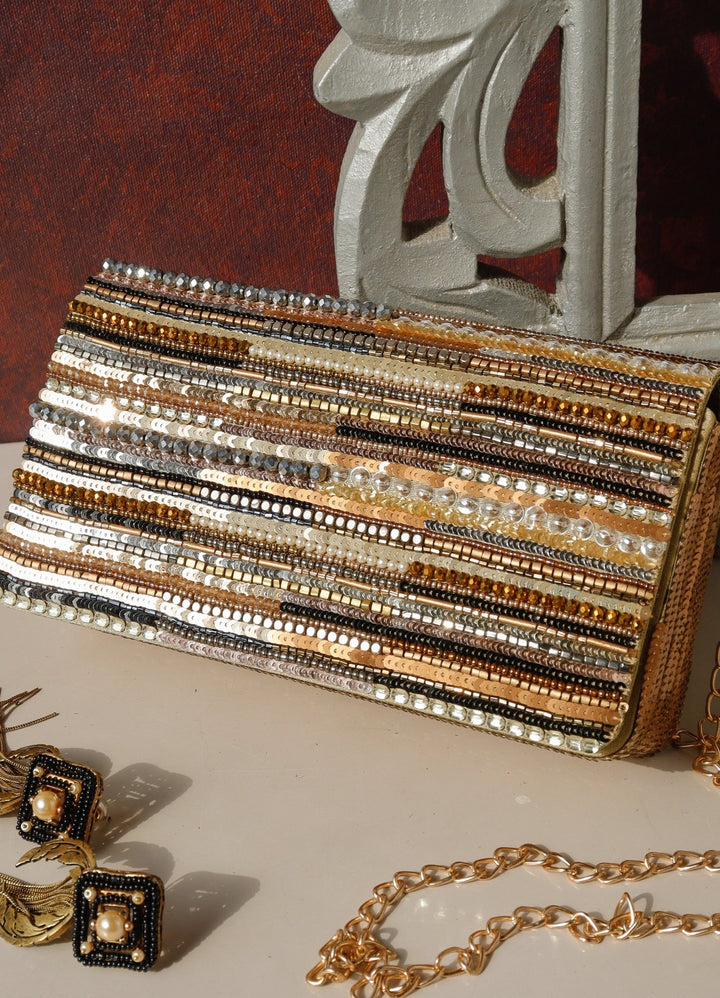 Narmadaa Clutch The Purple Sack - Fabilicious Fashion