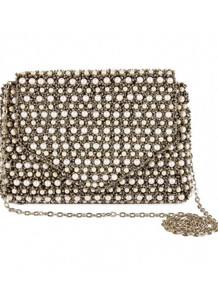Nazakat Clutch The Purple Sack - Fabilicious Fashion