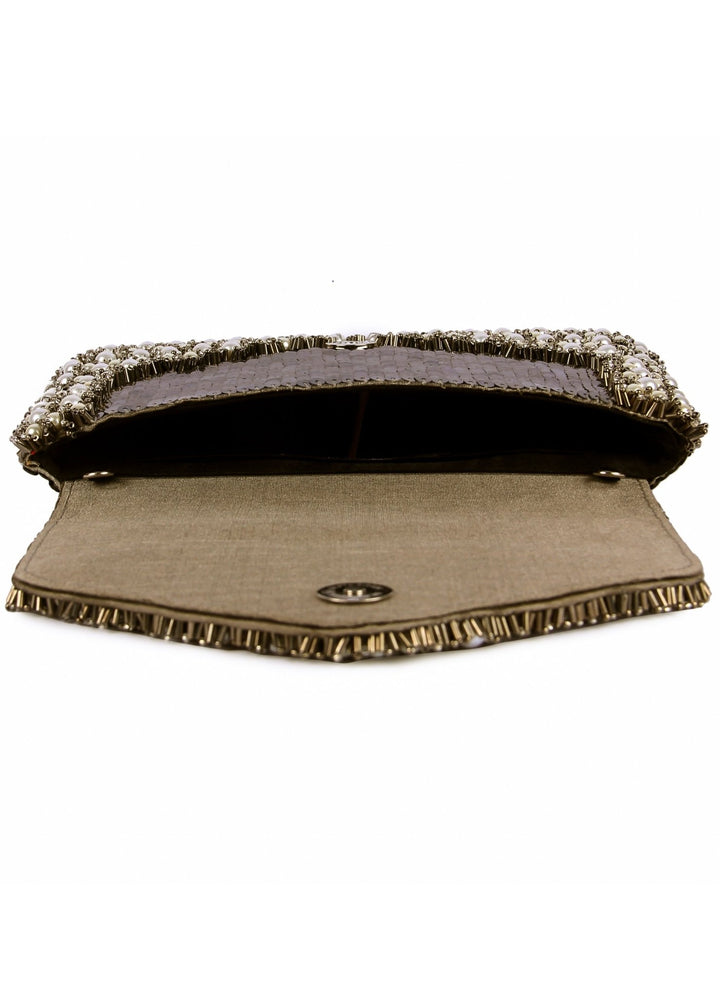 Nazakat Clutch The Purple Sack - Fabilicious Fashion