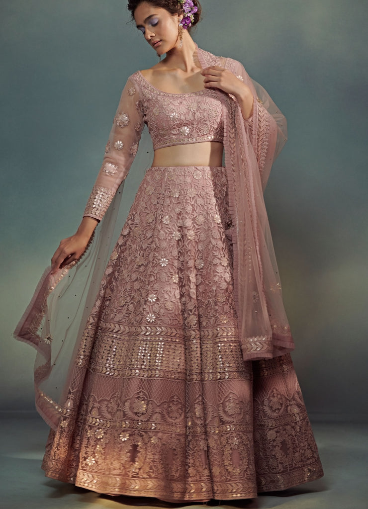 Onion pink hotsell lehenga choli