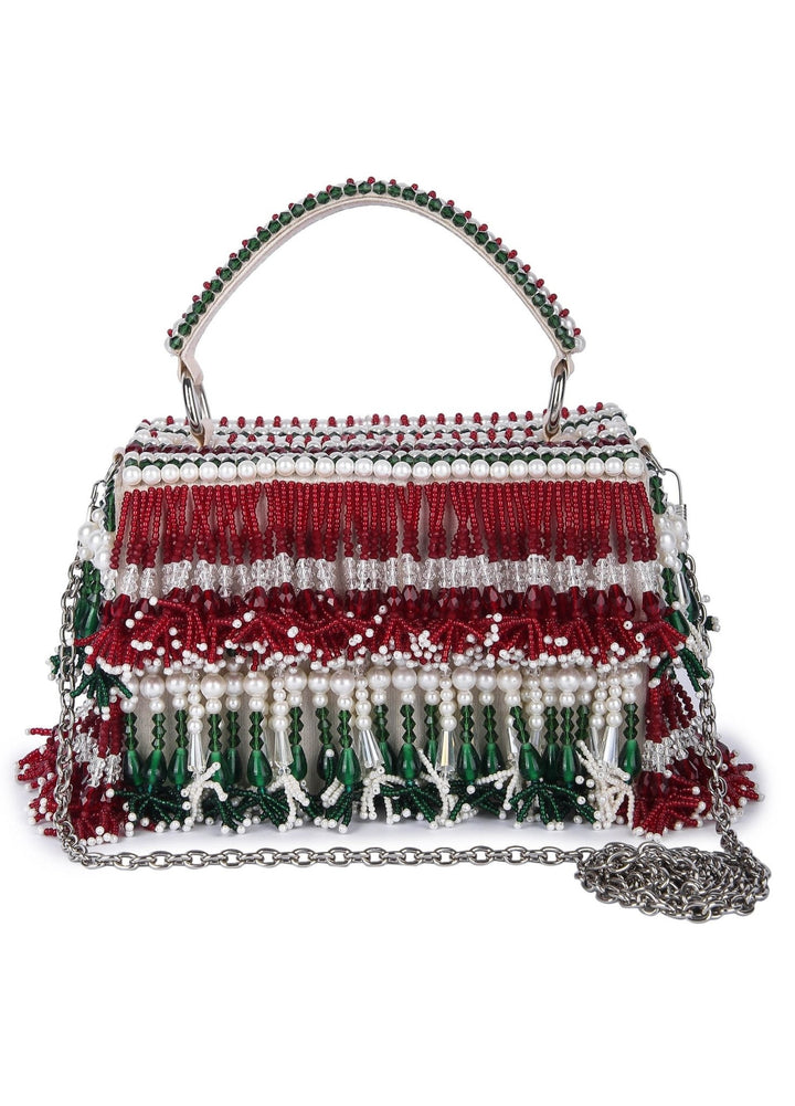 Ornamental Clutch The Purple Sack - Fabilicious Fashion