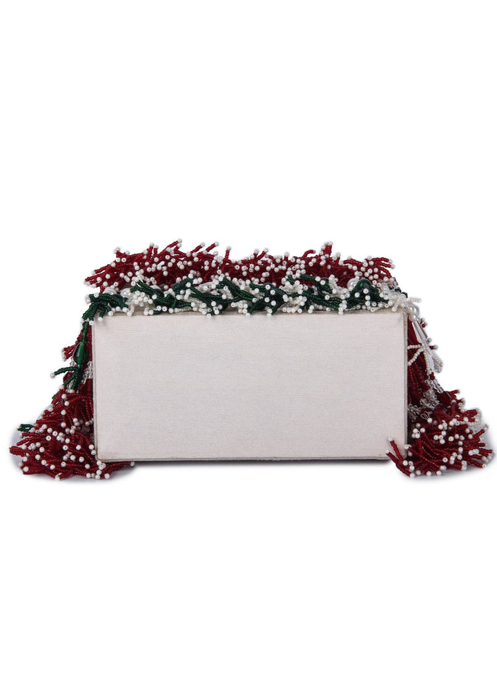 Ornamental Clutch The Purple Sack - Fabilicious Fashion