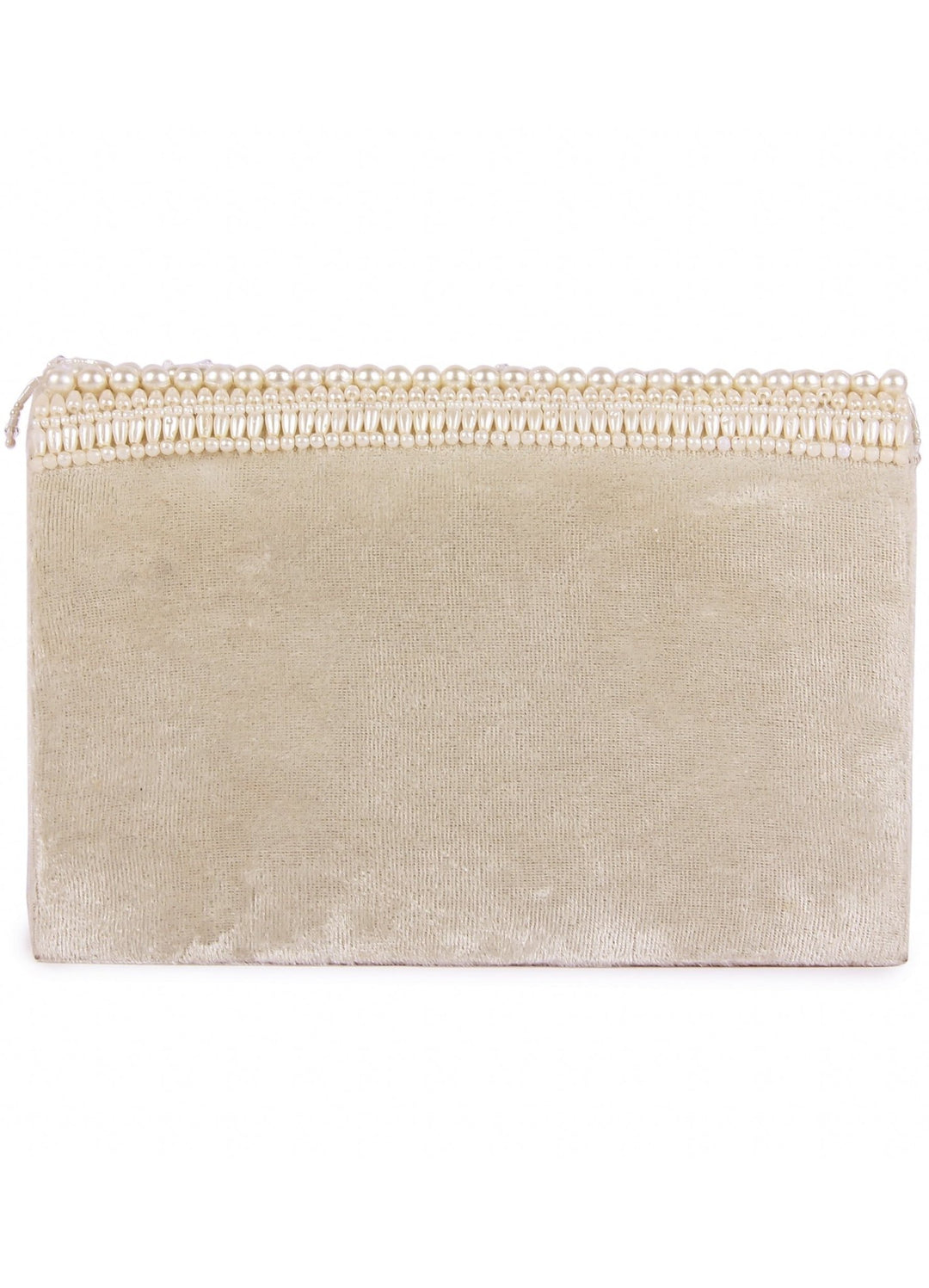 Pearl Embellished Clutch The Purple Sack - Fabilicious Fashion