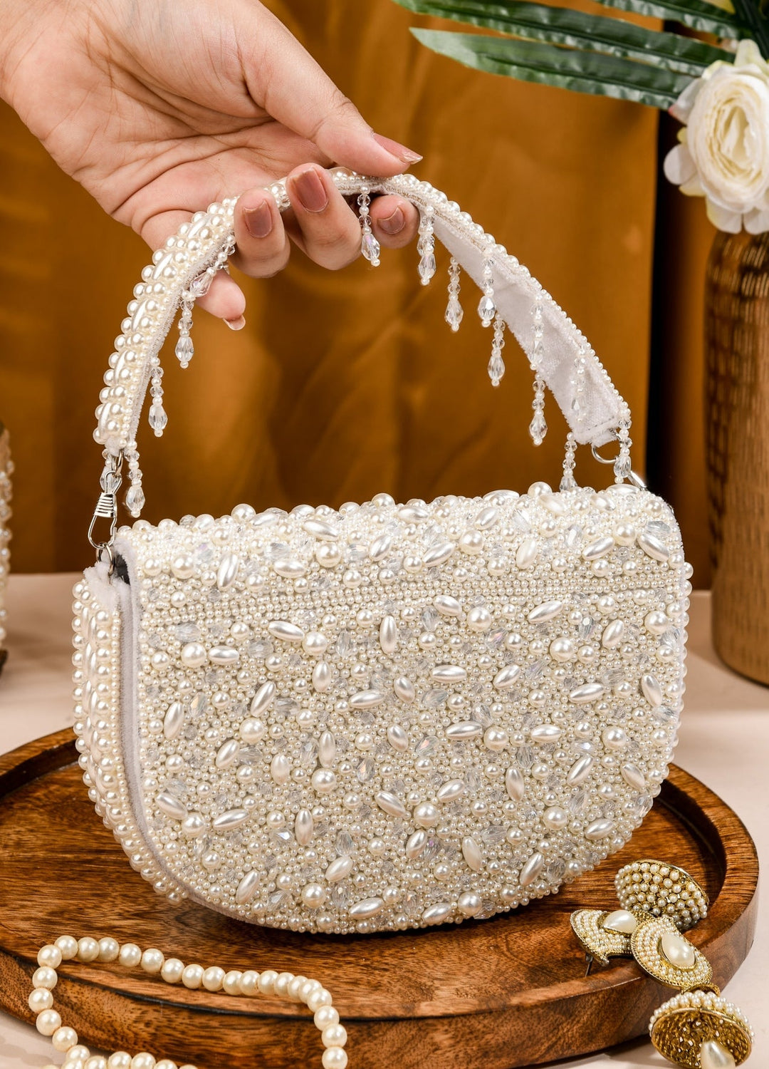 Pearlicious Clutch The Purple Sack - Fabilicious Fashion