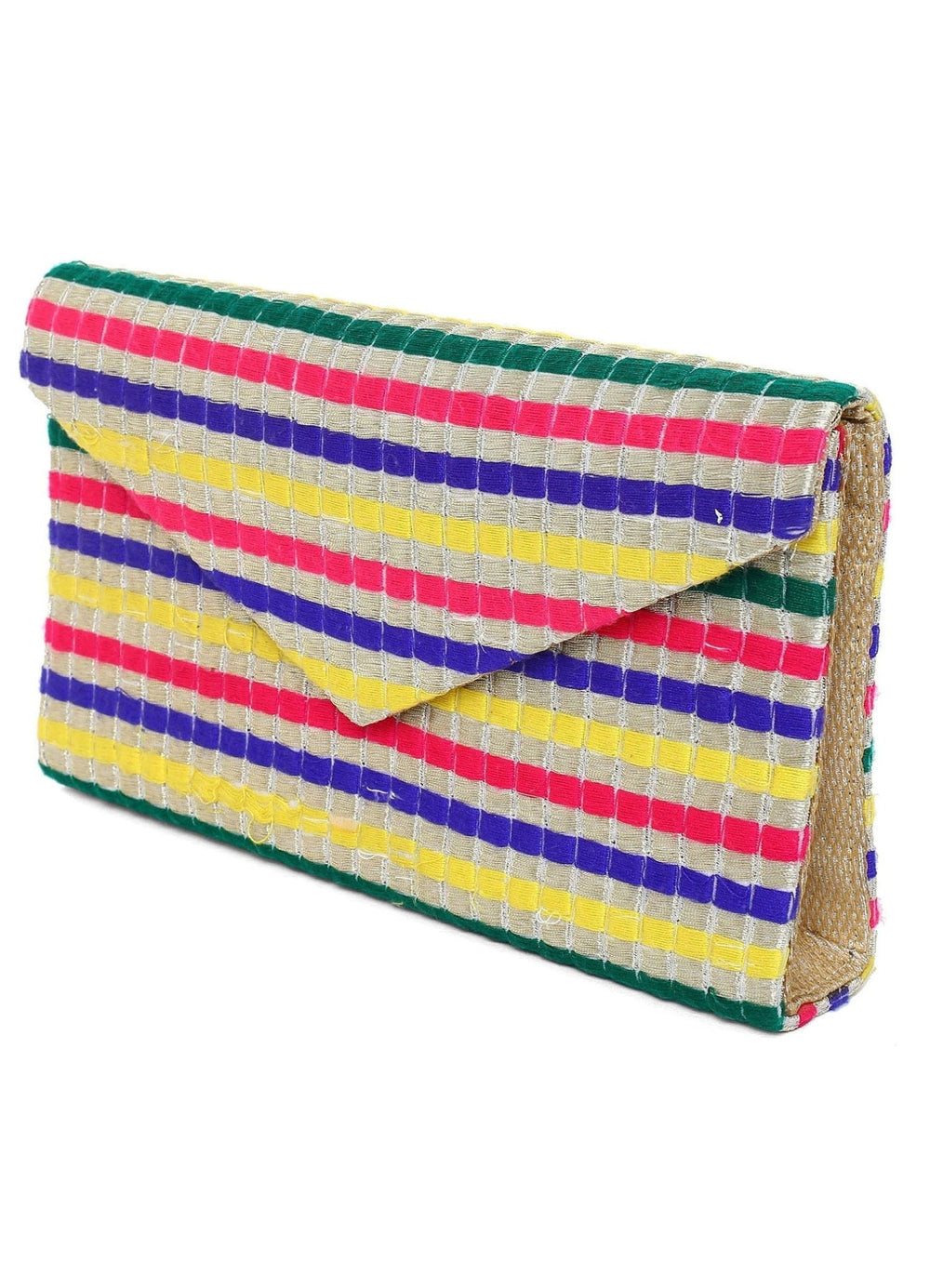 Rainbow Clutch The Purple Sack - Fabilicious Fashion