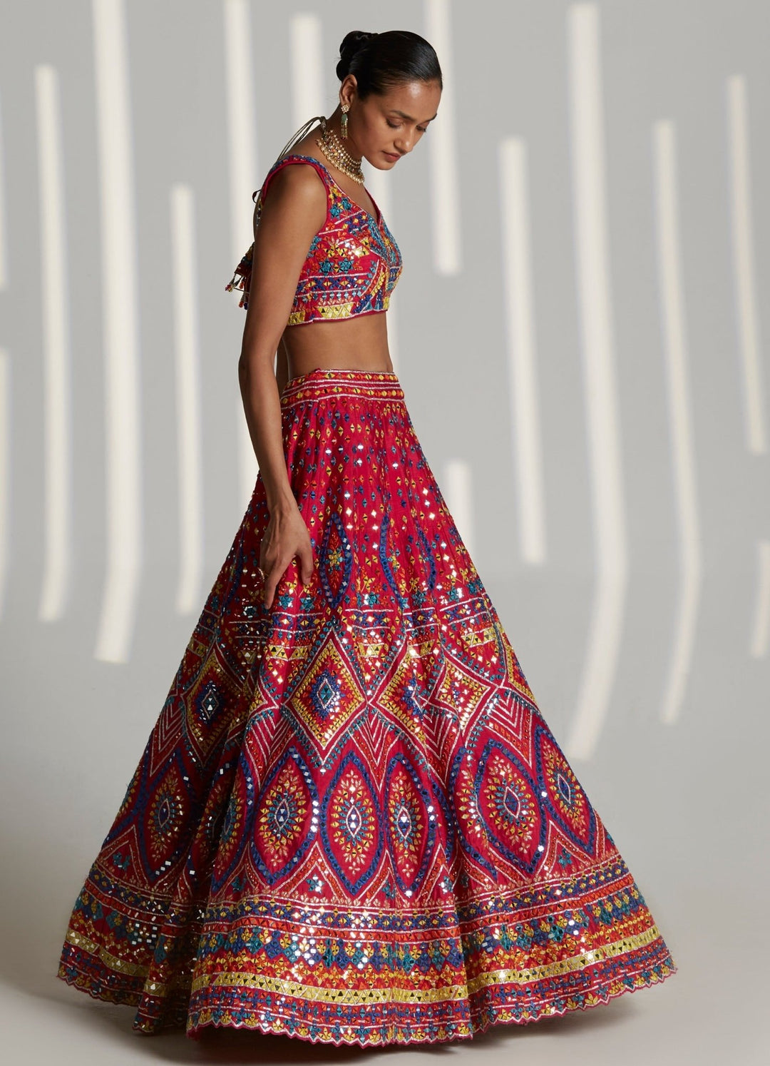 Rani Lehenga Set Angad Singh - Fabilicious Fashion