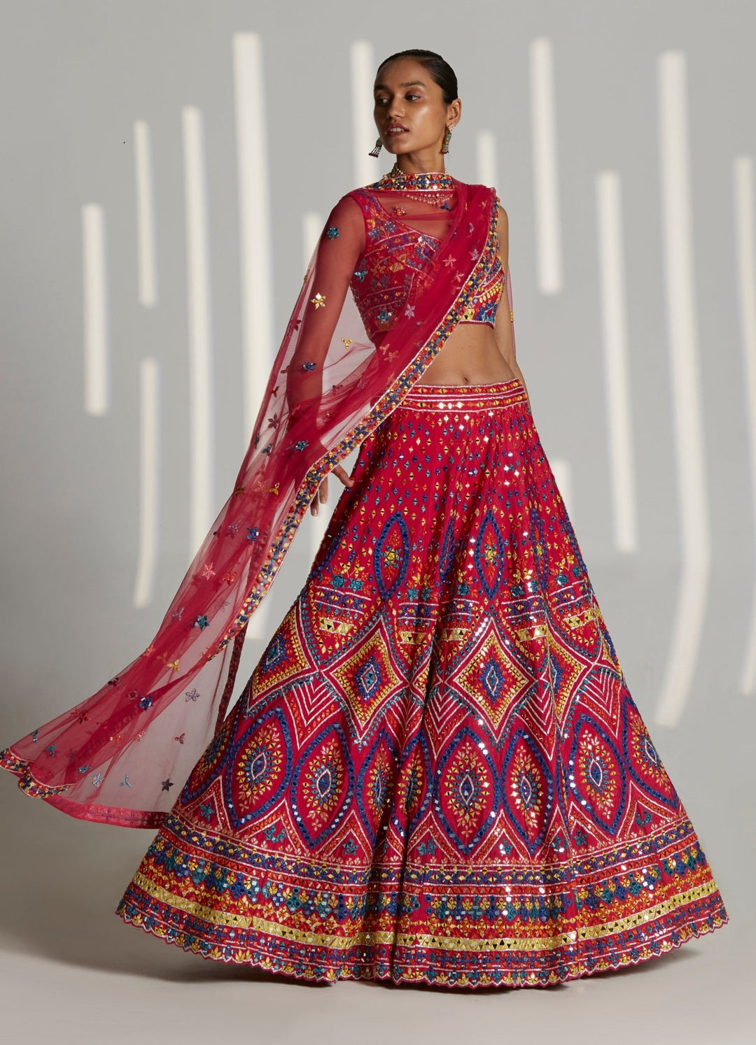 Rani Lehenga Set Angad Singh - Fabilicious Fashion
