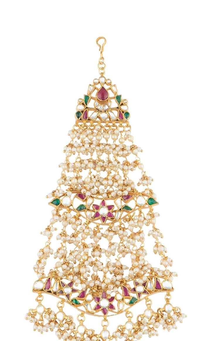 Red Green Passa Riana by Shikha Jindal - Fabilicious Fashion