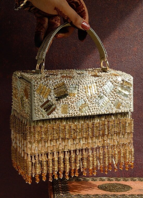 Rizuana Clutch The Purple Sack - Fabilicious Fashion
