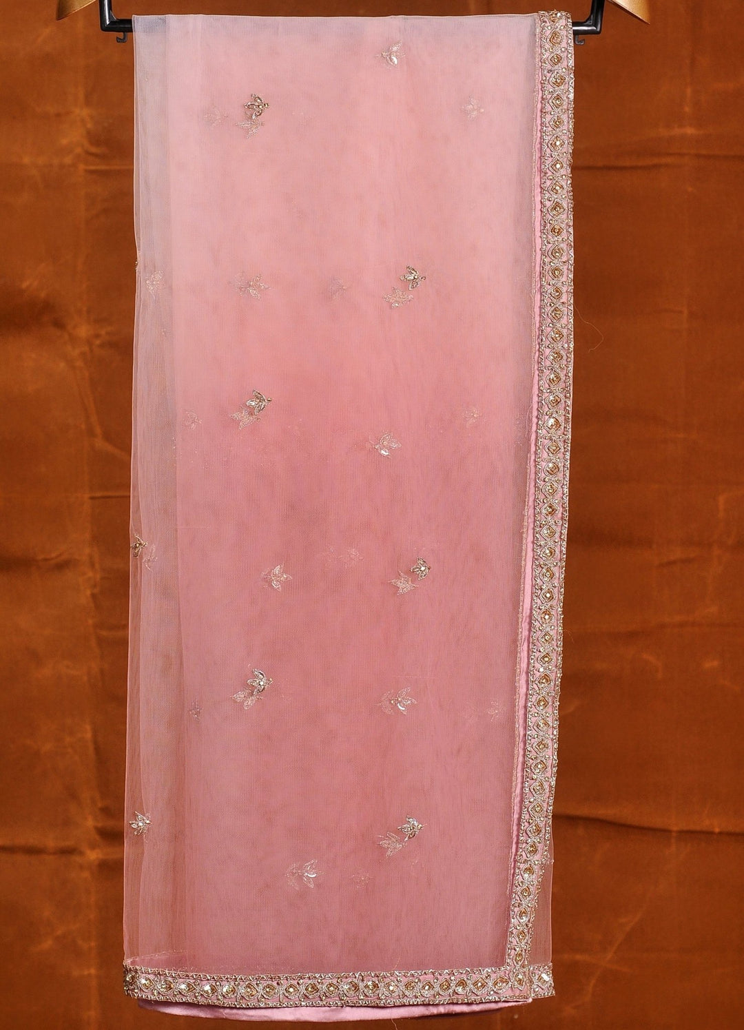 Rose Pink Bridal Net Lehenga Set Nitika Gujral - Fabilicious Fashion