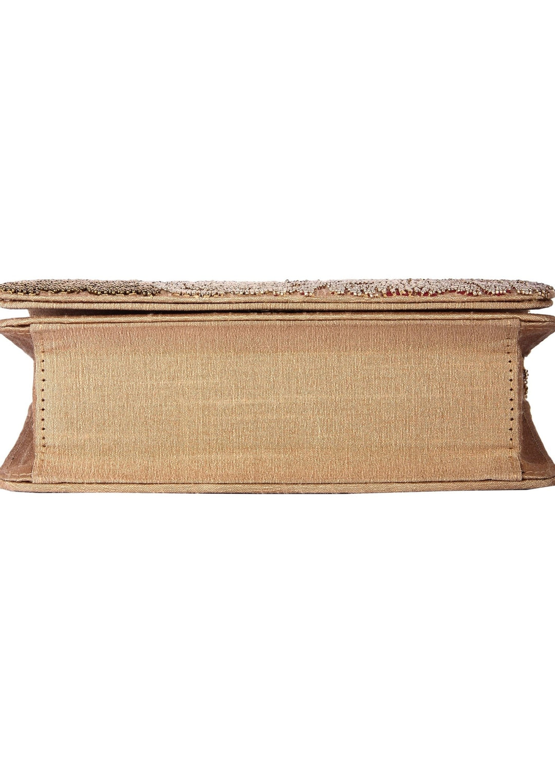 Rose Subtle Bead Clutch The Purple Sack - Fabilicious Fashion