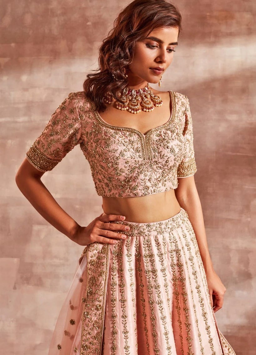 Roseate Lehenga Set Studio Iris - Fabilicious Fashion