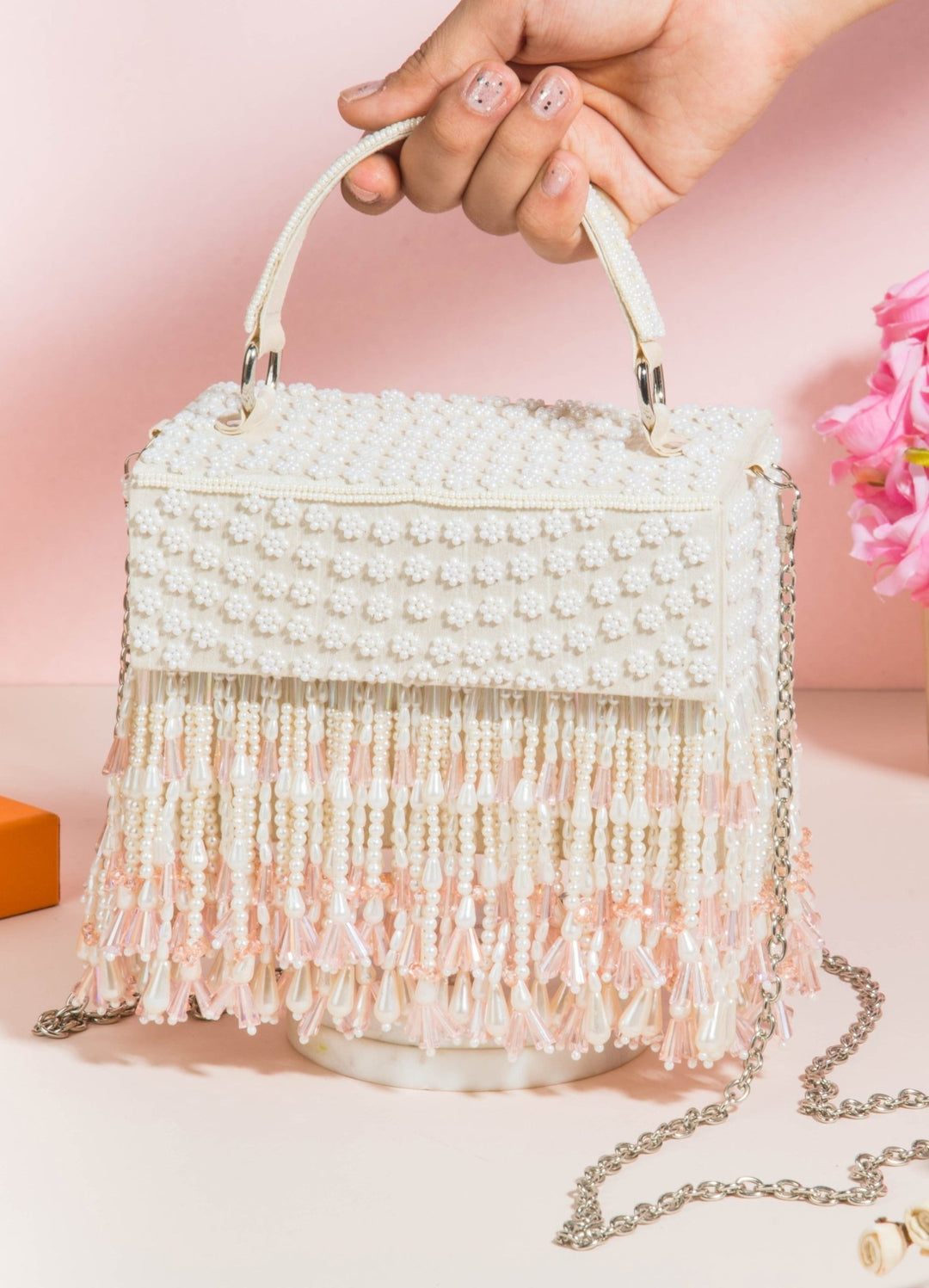 Roshiyaan Clutch The Purple Sack - Fabilicious Fashion