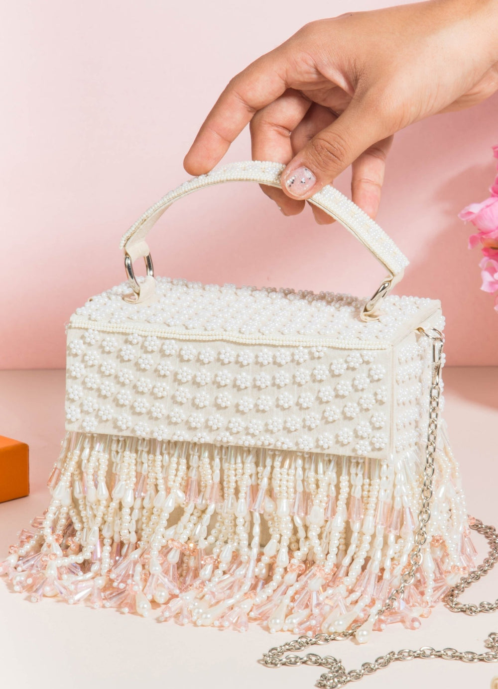 Roshiyaan Clutch The Purple Sack - Fabilicious Fashion