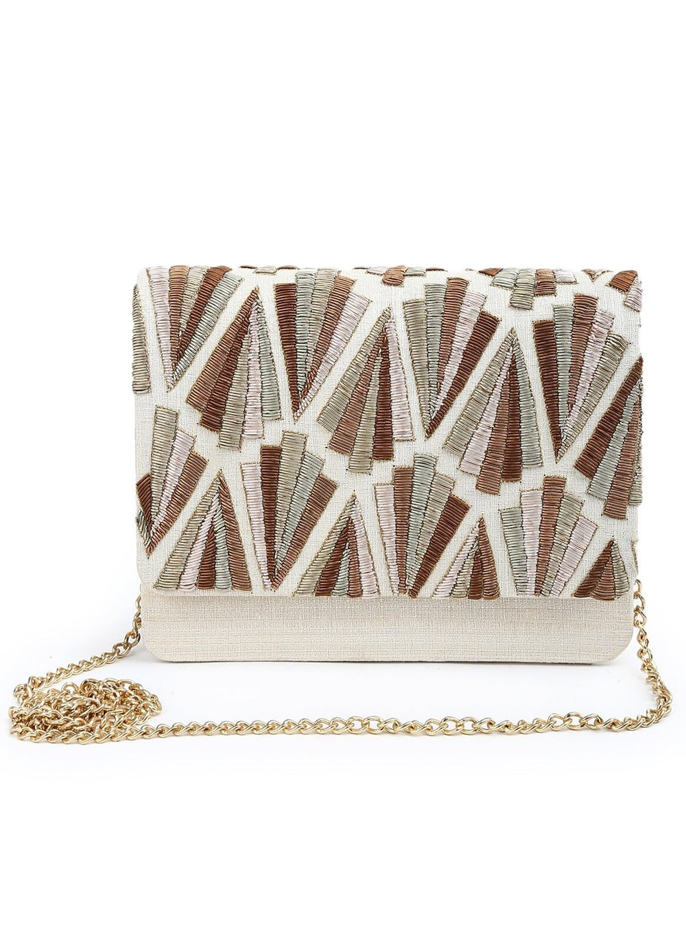 Royal Gold Clutch The Purple Sack - Fabilicious Fashion