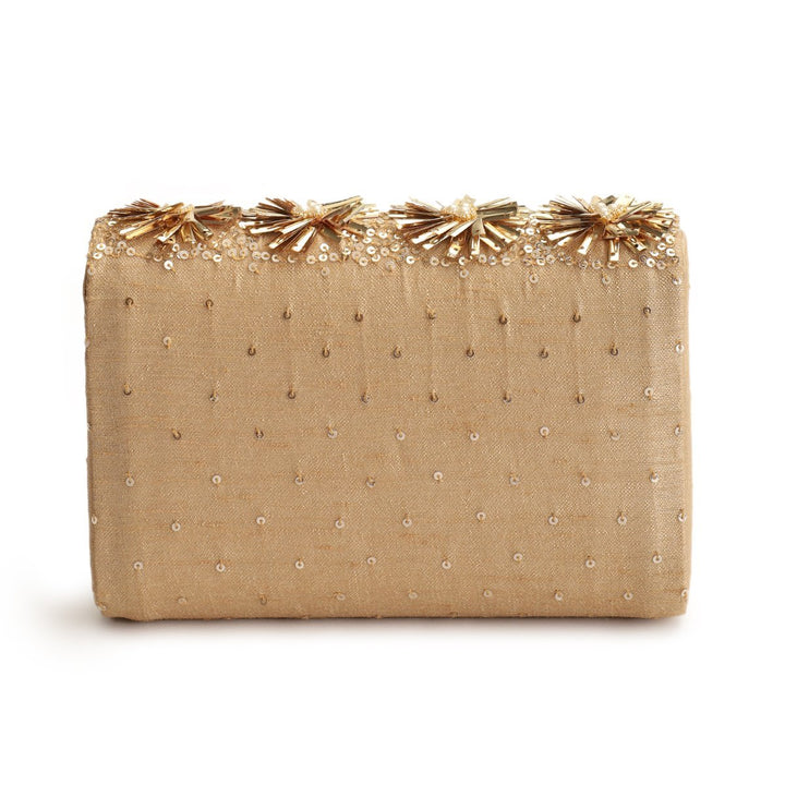 Rust Sparkle Clutch The Purple Sack - Fabilicious Fashion