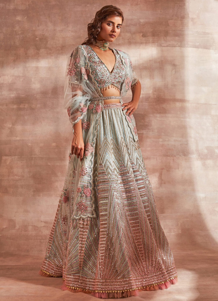 Samairah Lehenga Set Studio Iris - Fabilicious Fashion