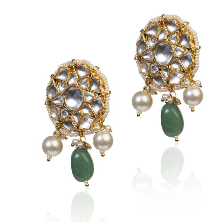 Sea Green Choker Set Riana by Shikha Jindal - Fabilicious Fashion