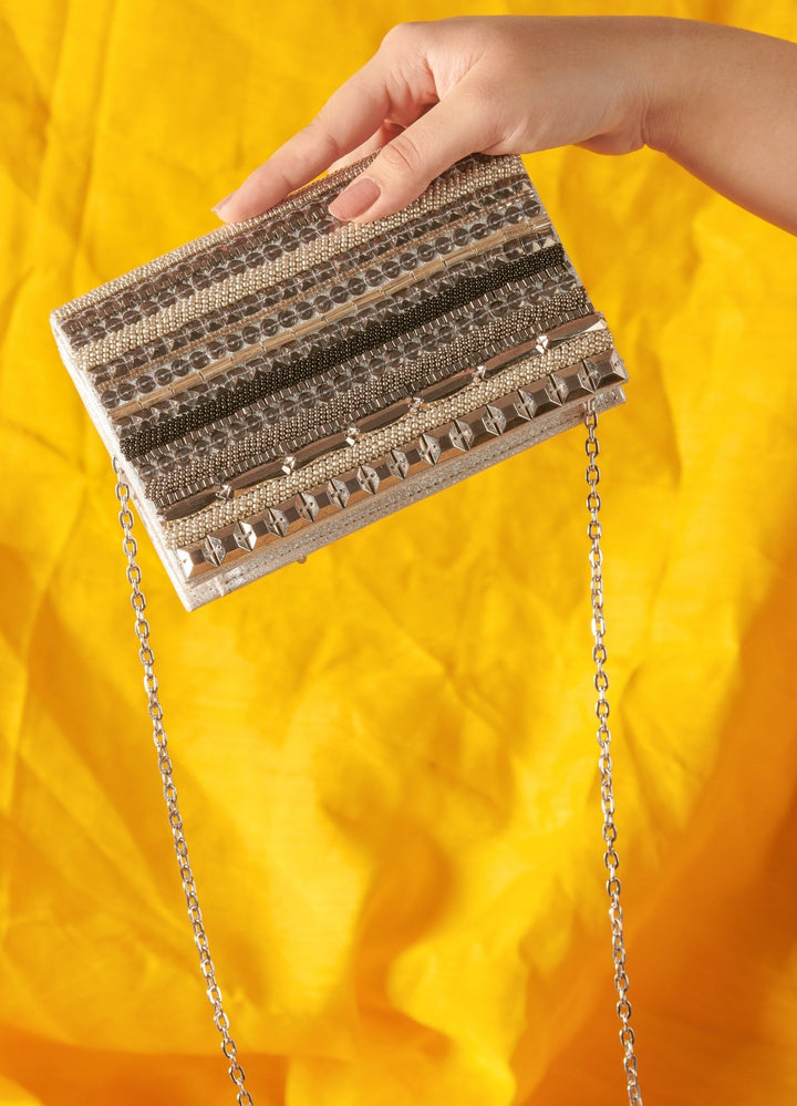 Sequcee Clutch The Purple Sack - Fabilicious Fashion