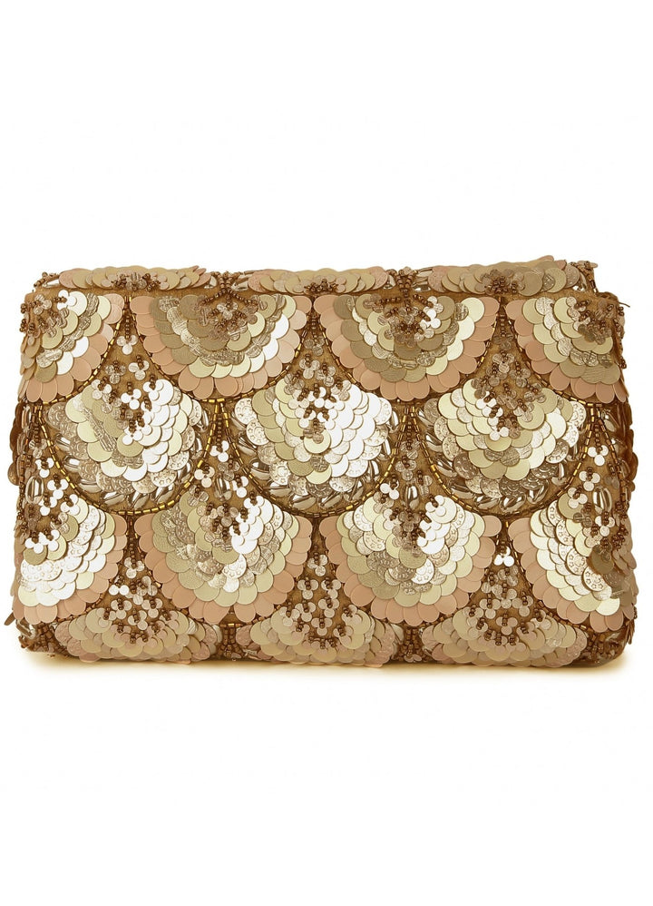 Sequin Sparkle Clutch The Purple Sack - Fabilicious Fashion