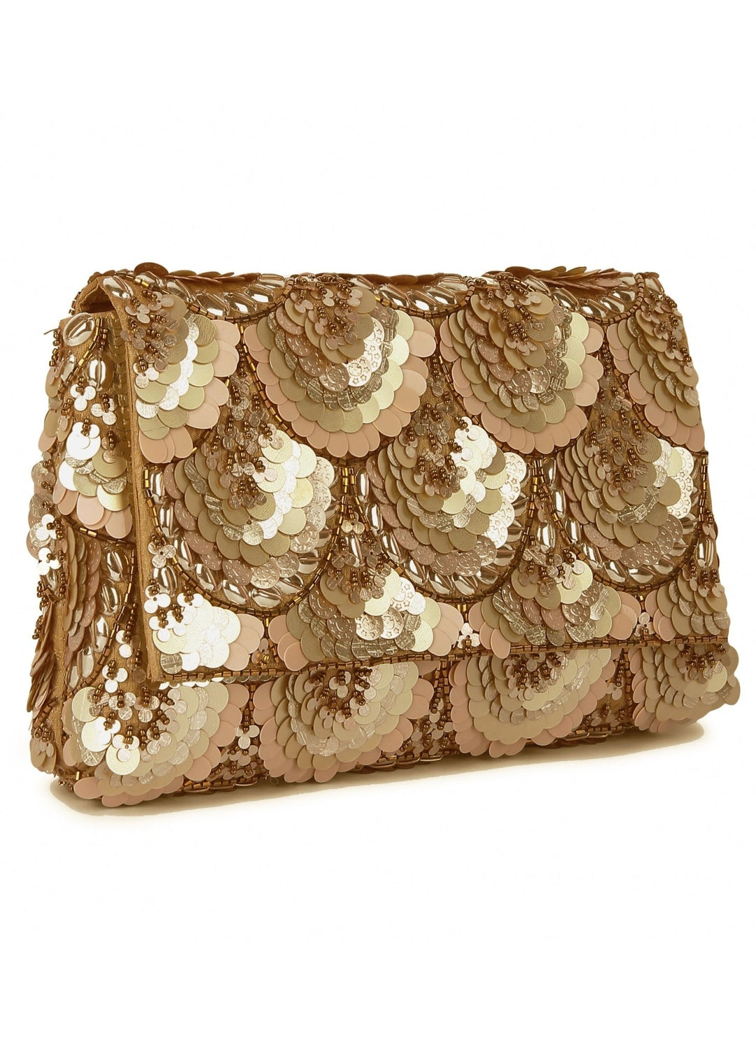 Sequin Sparkle Clutch The Purple Sack - Fabilicious Fashion