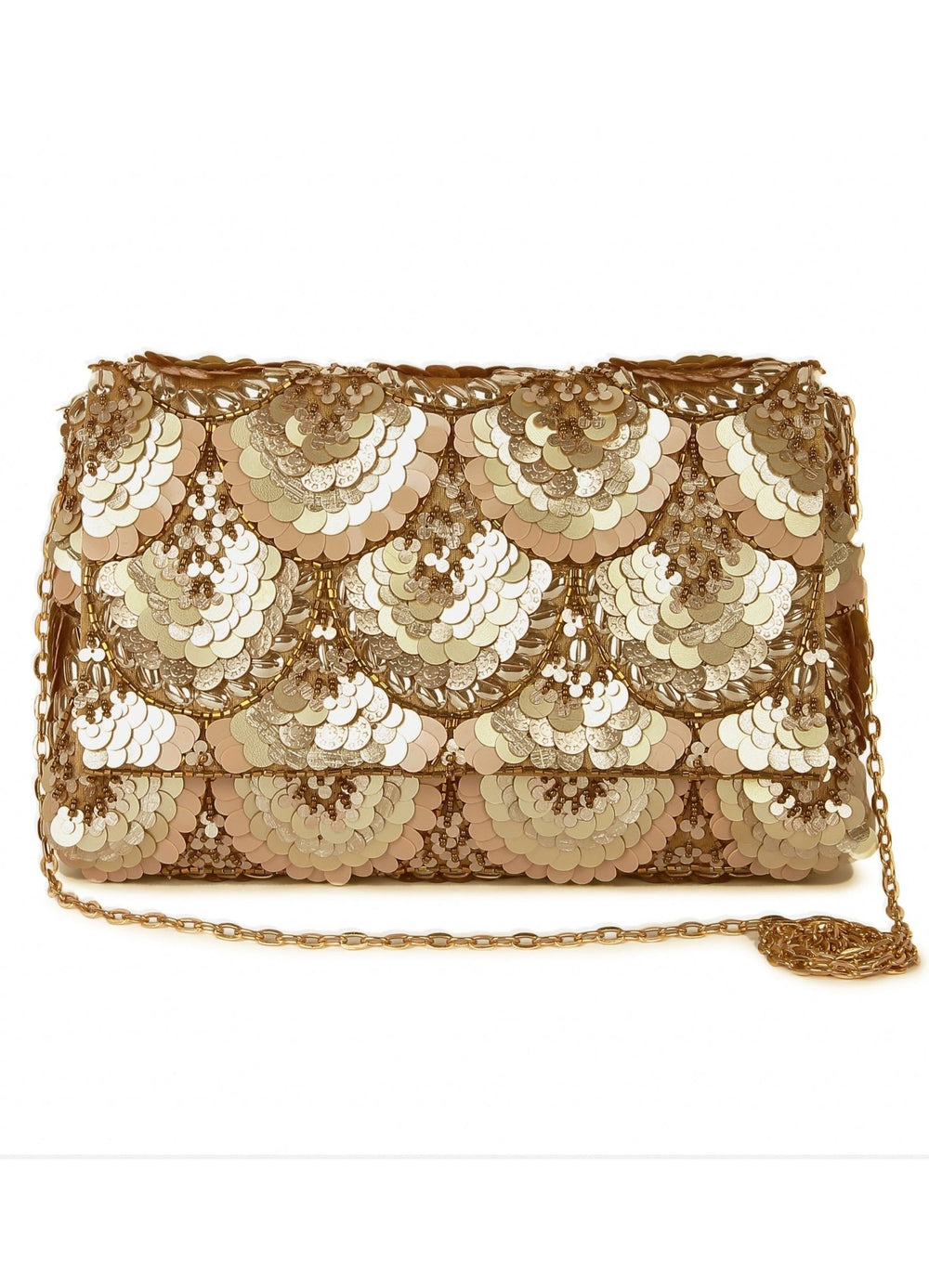 Sequin Sparkle Clutch The Purple Sack - Fabilicious Fashion
