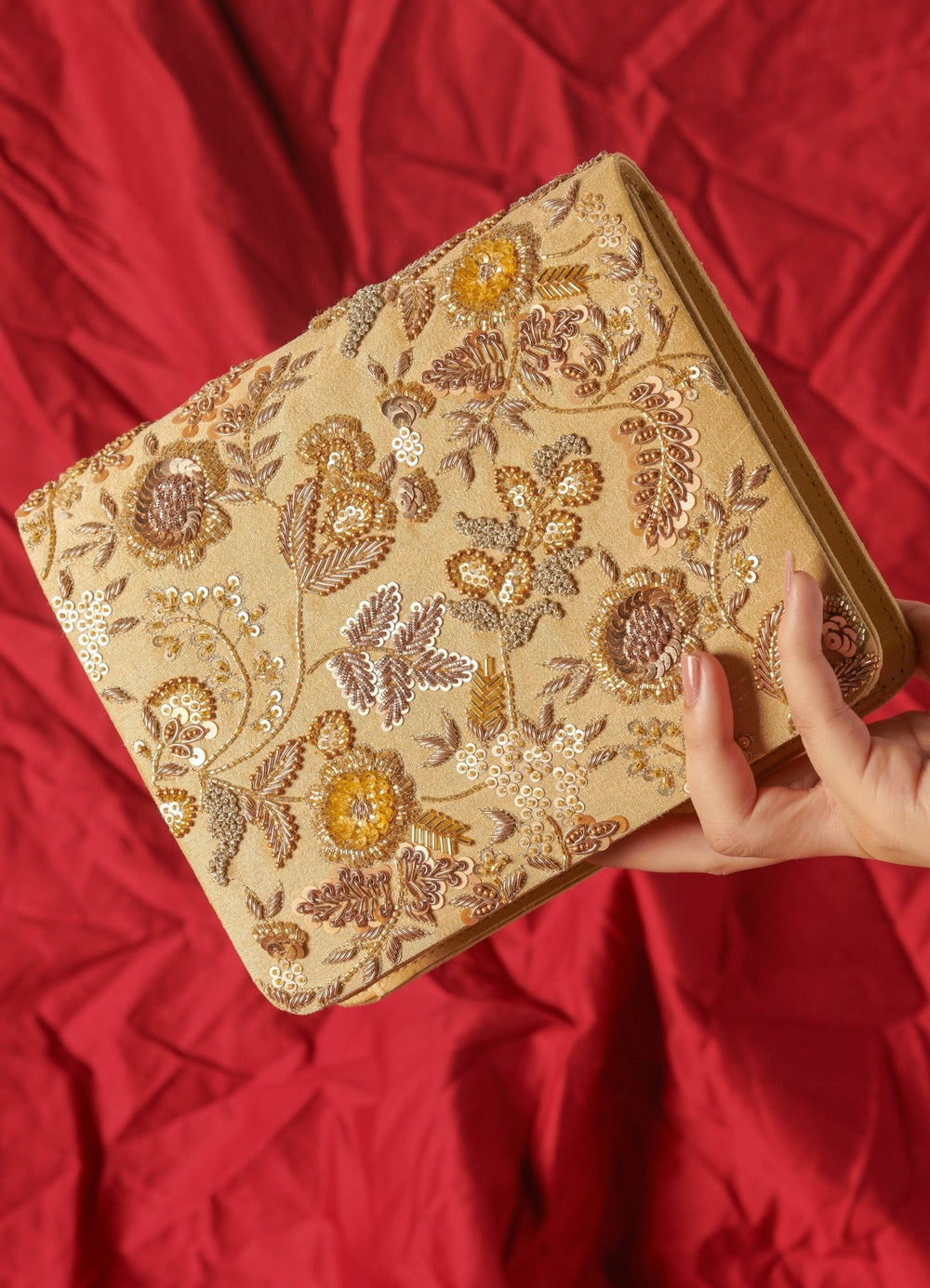 Shiddat Clutch The Purple Sack - Fabilicious Fashion
