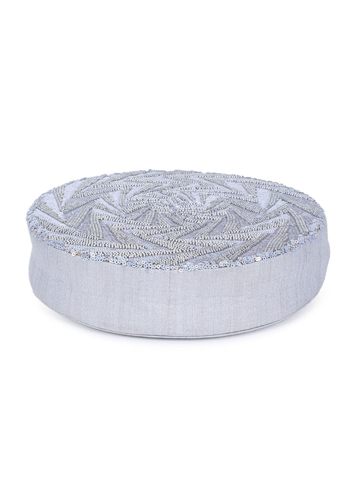 Speckled Silver Sling Bag The Purple Sack - Fabilicious Fashion