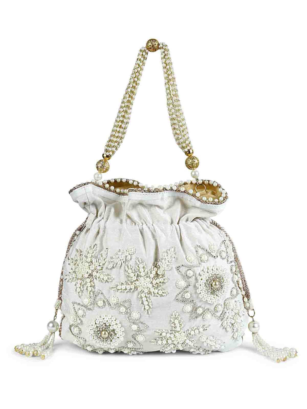 Star Pearl Potli The Purple Sack - Fabilicious Fashion