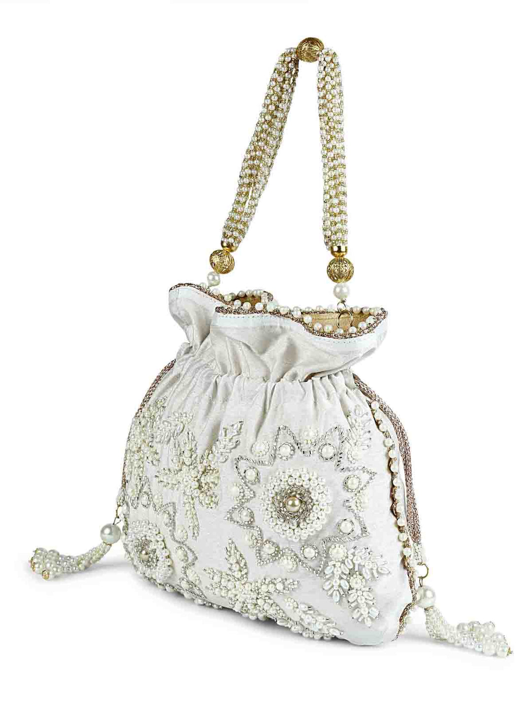 Star Pearl Potli The Purple Sack - Fabilicious Fashion