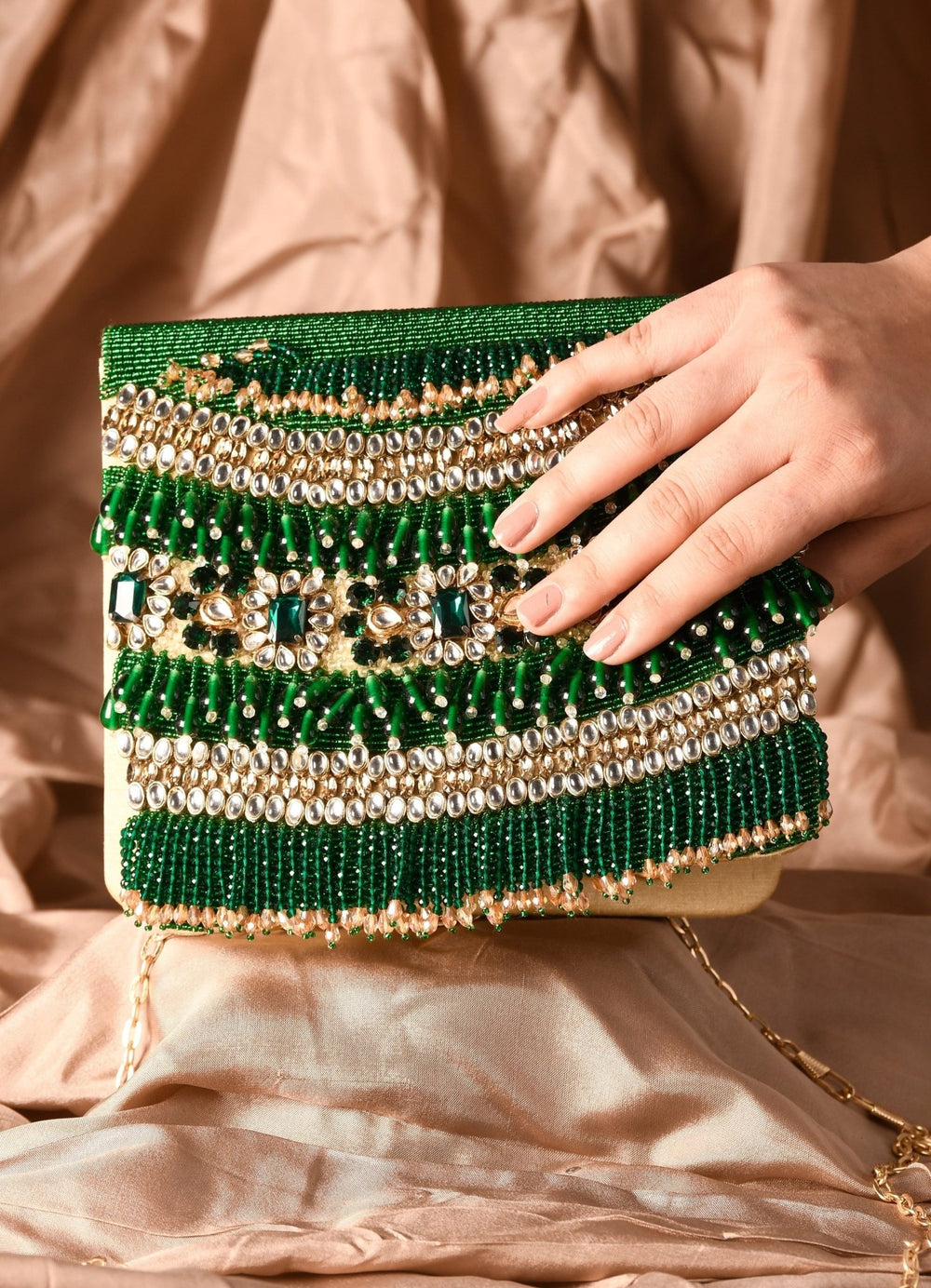 Sukoon Clutch The Purple Sack - Fabilicious Fashion