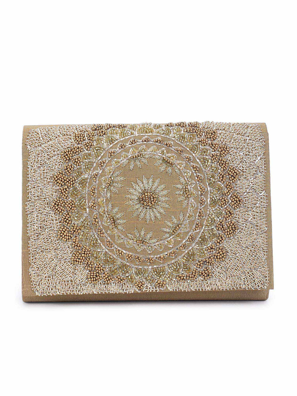 Sun gold clutch The Purple Sack - Fabilicious Fashion