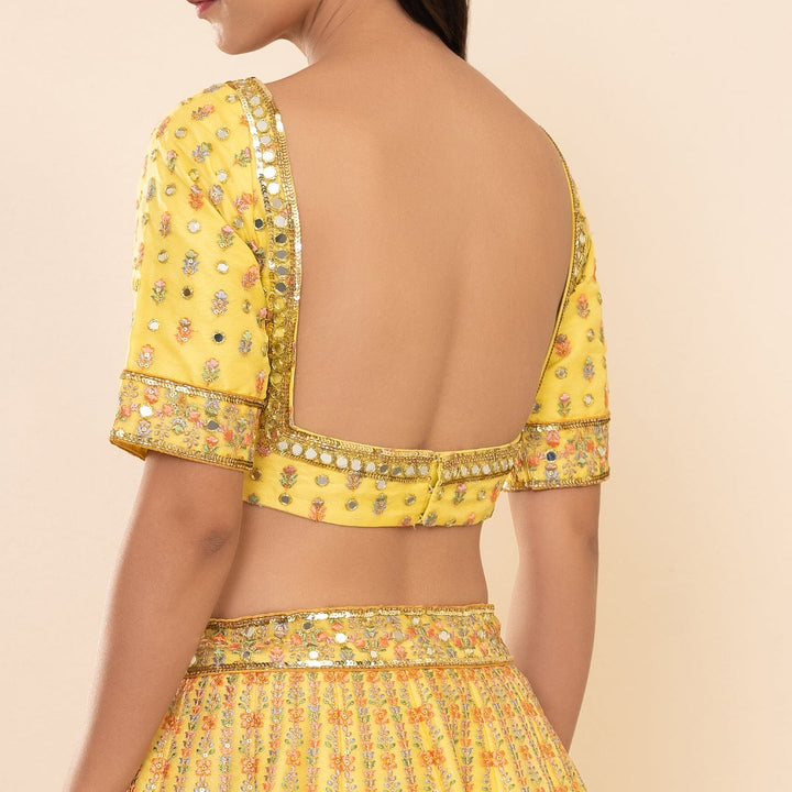 Sun Sparkle Lehenga Set Studio Iris - Fabilicious Fashion