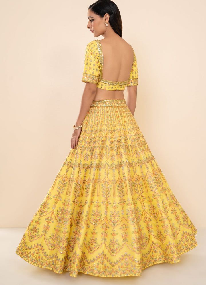 Sun Sparkle Lehenga Set Studio Iris - Fabilicious Fashion
