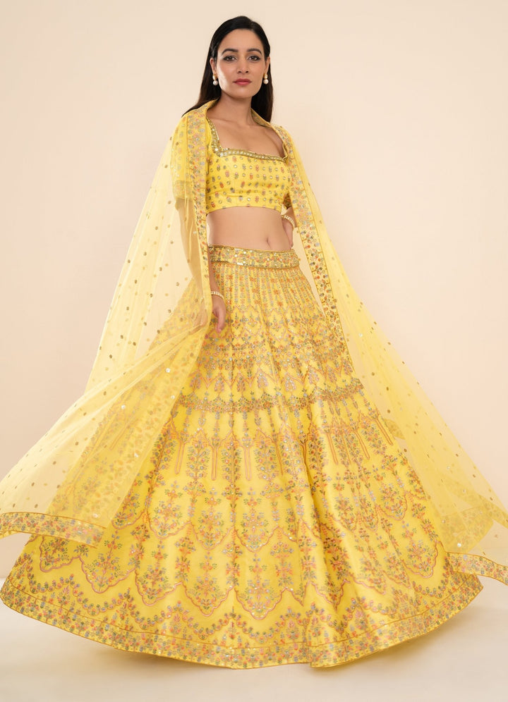 Sun Sparkle Lehenga Set Studio Iris - Fabilicious Fashion