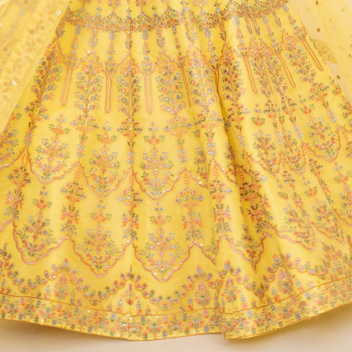 Sun Sparkle Lehenga Set Studio Iris - Fabilicious Fashion