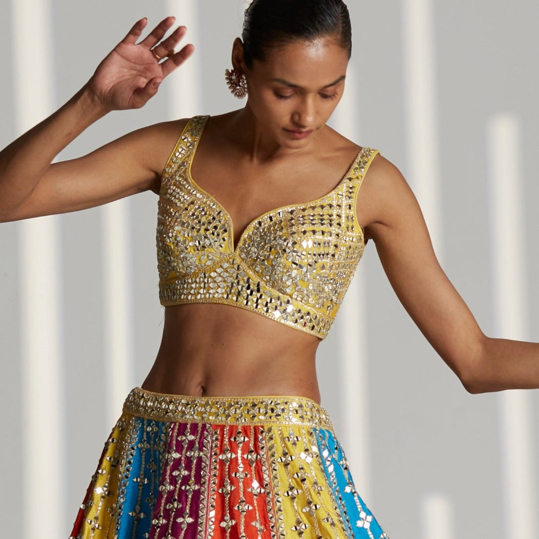 Sunaina Kalidar Lehenga Set Angad Singh - Fabilicious Fashion