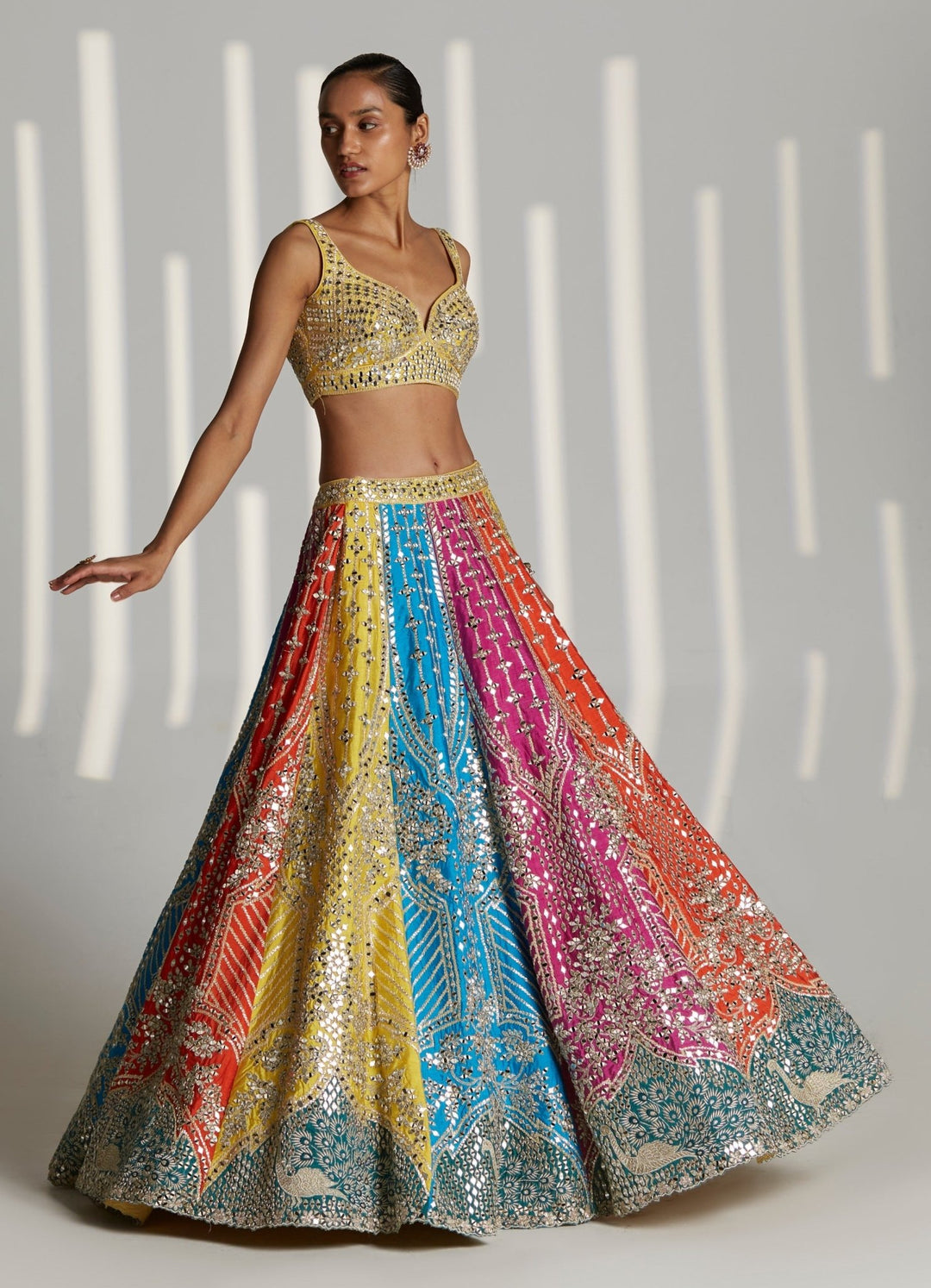 Sunaina Kalidar Lehenga Set Angad Singh - Fabilicious Fashion