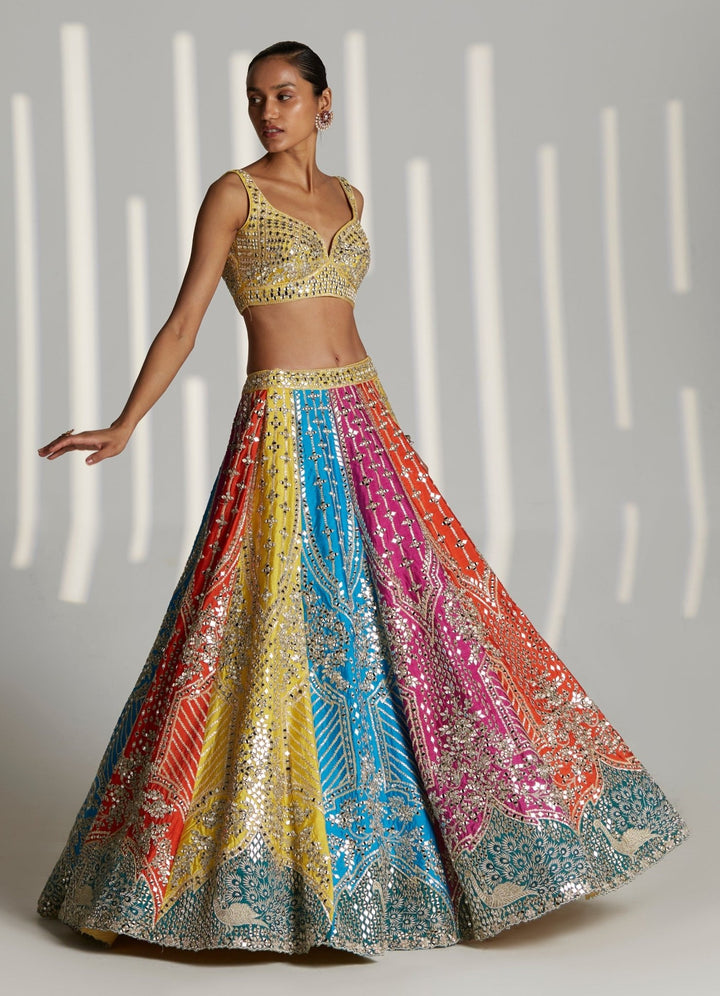 Sunaina Kalidar Lehenga Set Angad Singh - Fabilicious Fashion