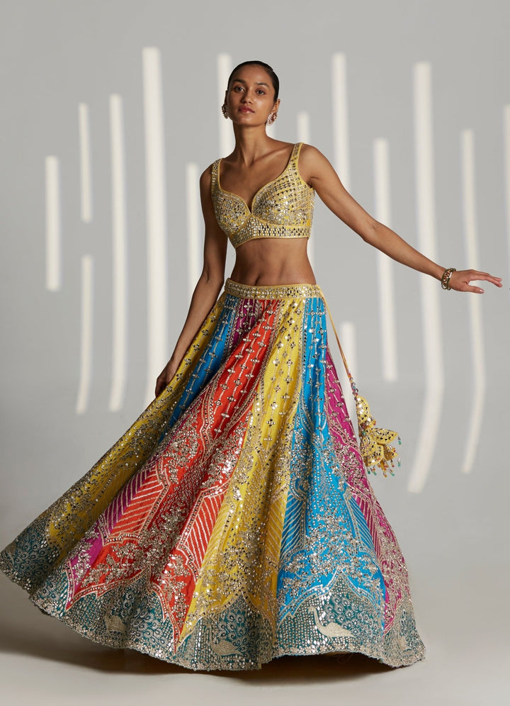 Sunaina Kalidar Lehenga Set Angad Singh - Fabilicious Fashion
