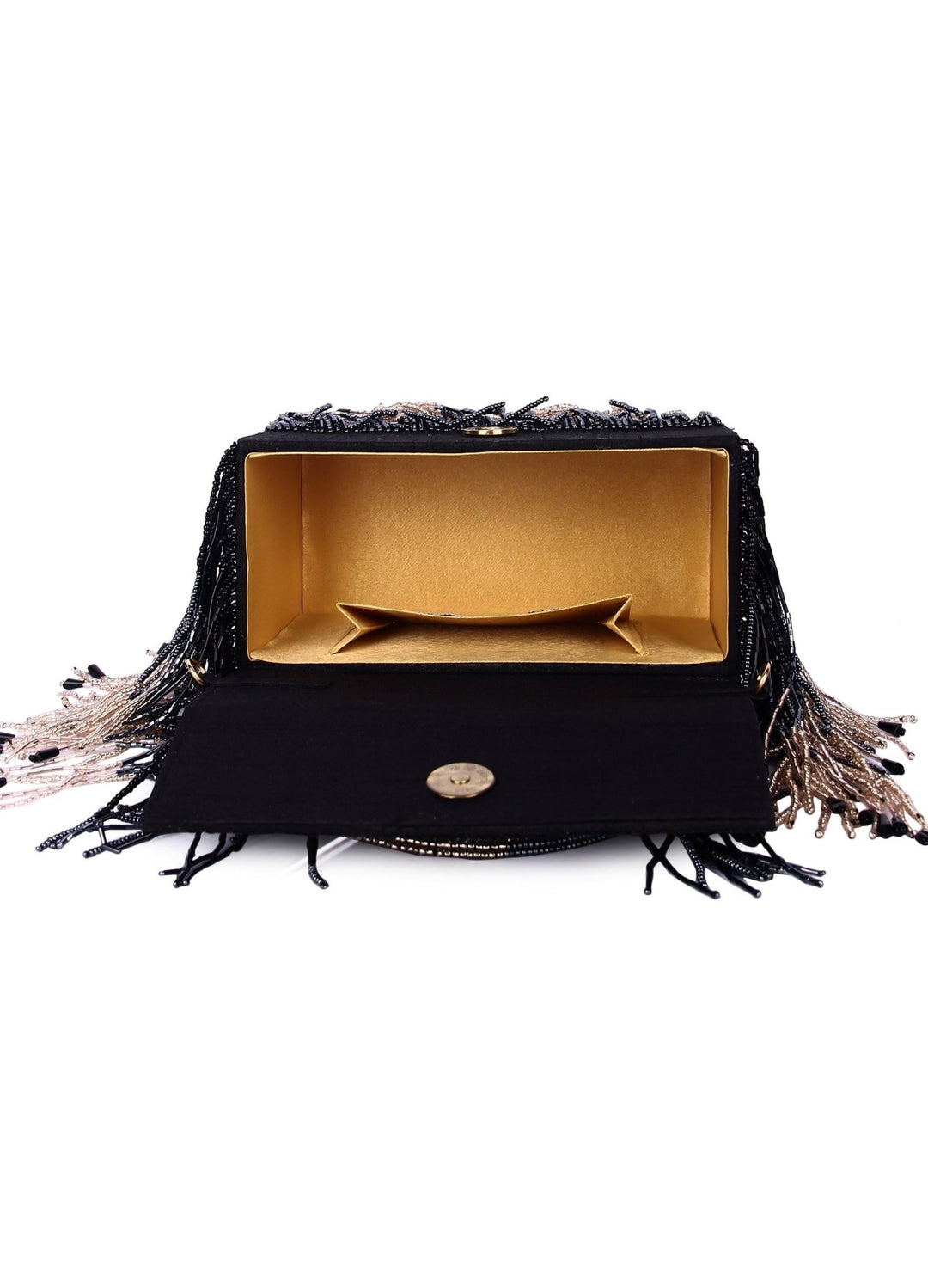 Tasselly Party Clutch The Purple Sack - Fabilicious Fashion