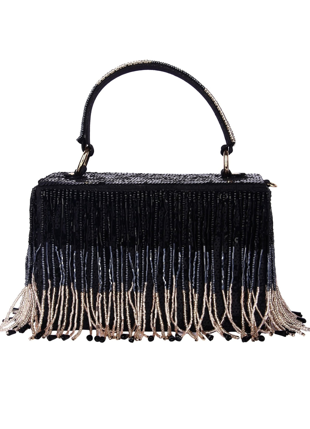 Tasselly Party Clutch The Purple Sack - Fabilicious Fashion