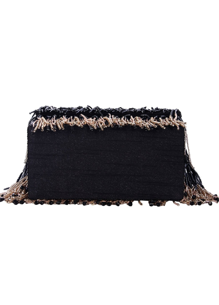 Tasselly Party Clutch The Purple Sack - Fabilicious Fashion