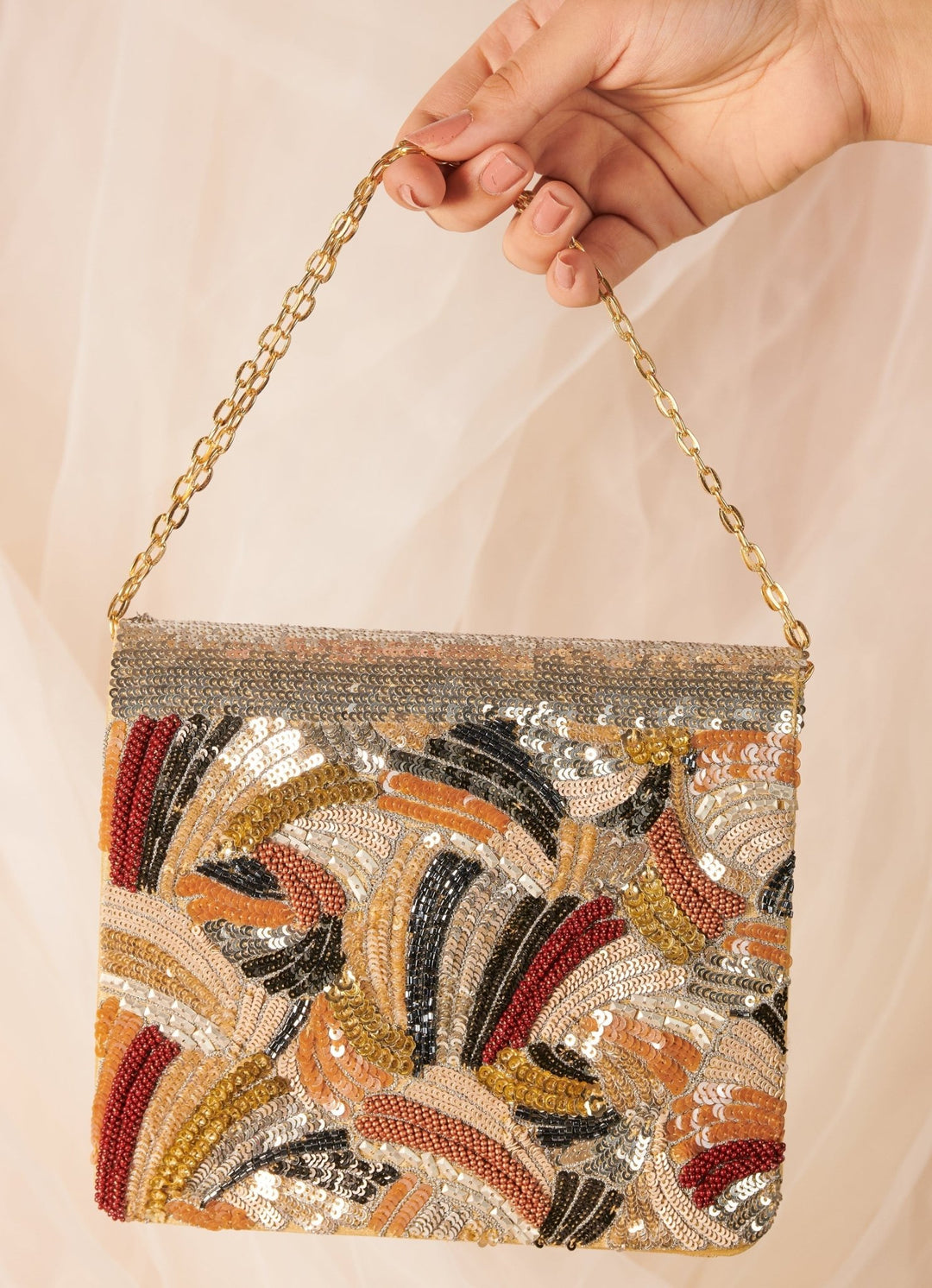 Vasl Clutch The Purple Sack - Fabilicious Fashion