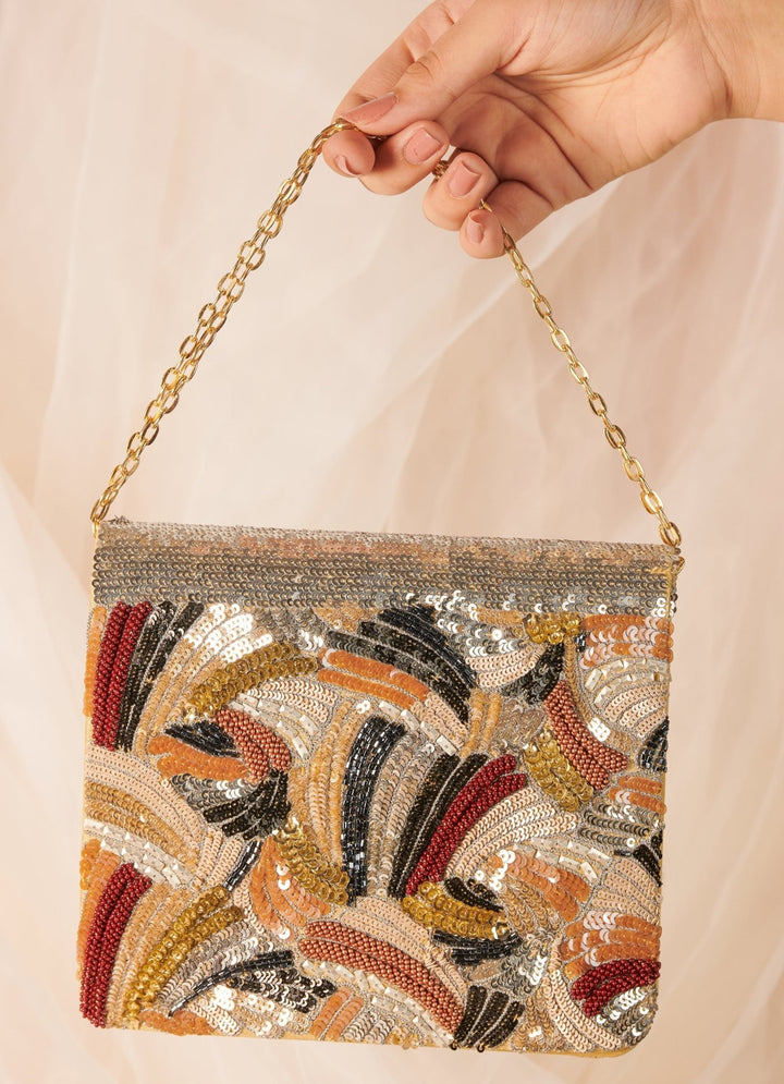 Vasl Clutch The Purple Sack - Fabilicious Fashion